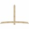Ekena Millwork Bellingham Rough Sawn Timber Gable Bracket, Douglas Fir, 108"W x 72"H x 6"D x 6"F, 16/12 Pitch GBW108X72X0606BEL00RDF - alternate 1